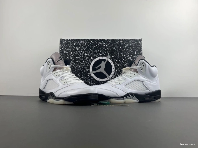 HYPE 5 RETRO DD0587-110 'WHITE JORDAN AIR BLACK' 0808